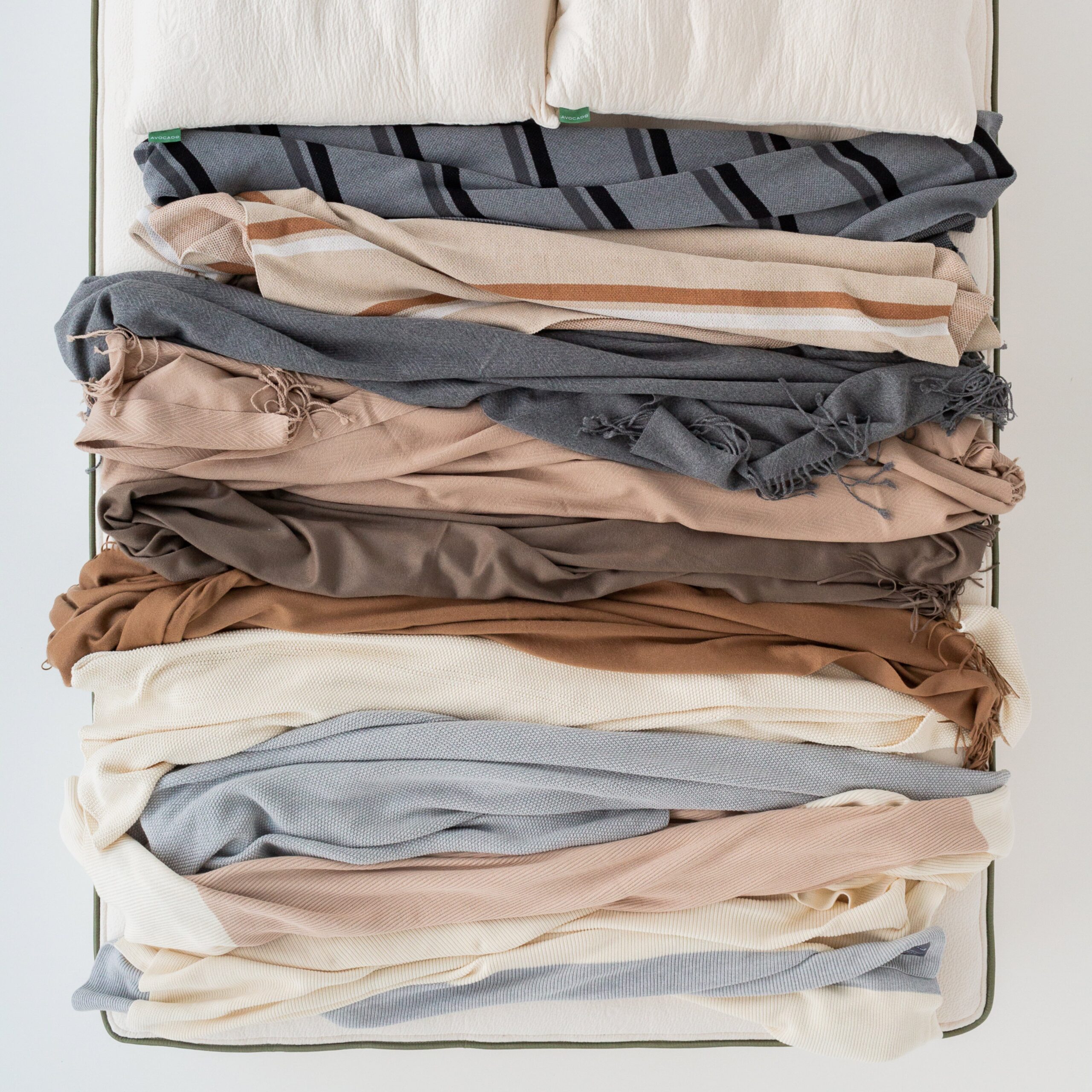 AvocadoGreenMattressLuxuryThrowBlanketscashmere
