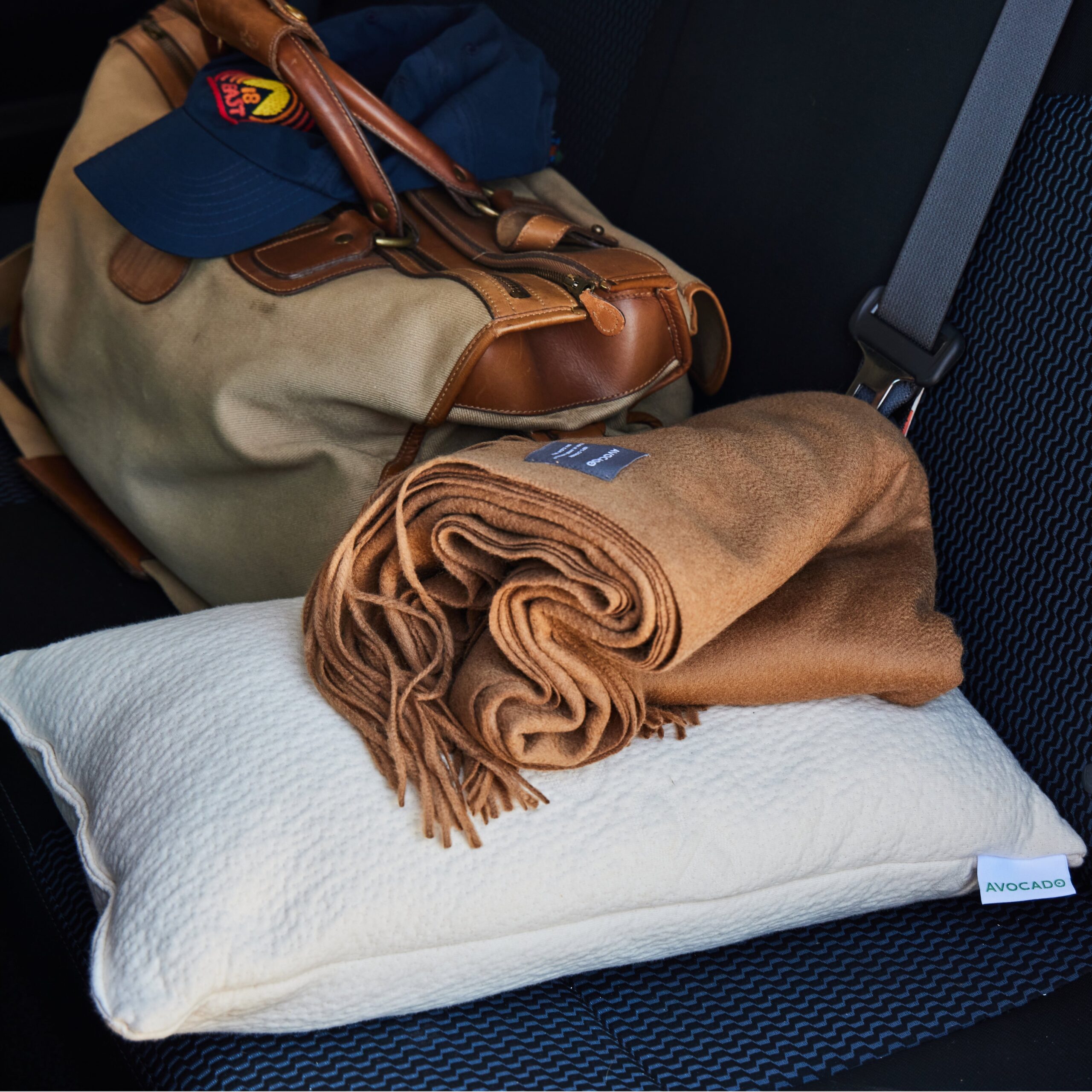 AvocadoGreenMattressMiniTravelPillowAdjustableCustomizable
