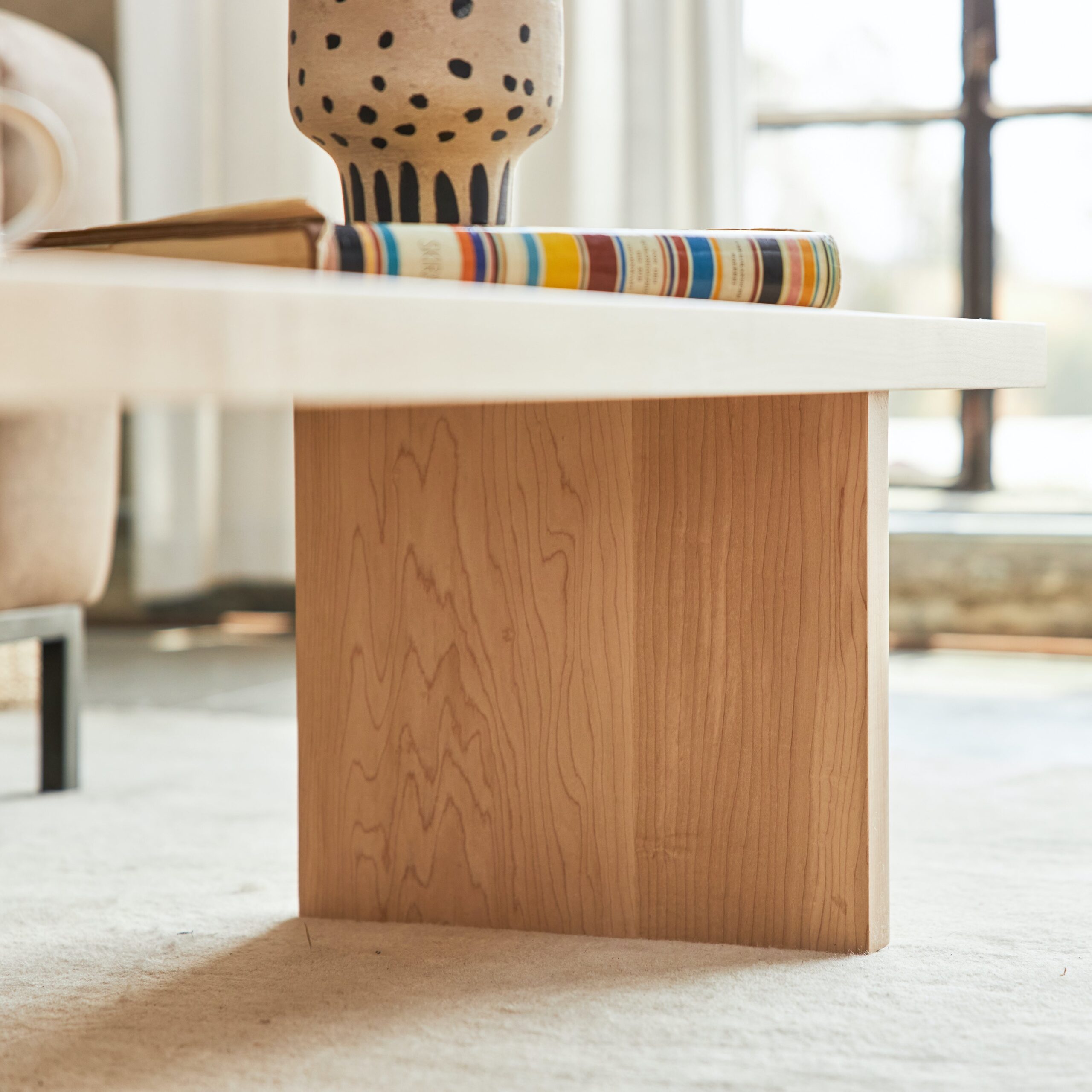 AvocadoWoodMapleBenchHandmadeinLA