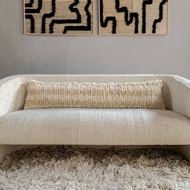 LinearLumbarThrowPillowCover
